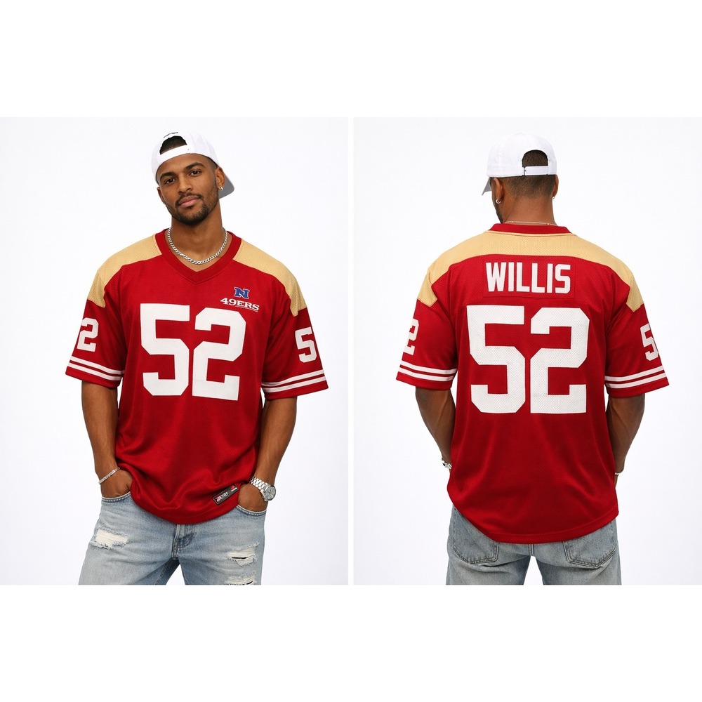 VTG Patrick Willis San Francisco 49ers NFL Team Apparel NFC West Jersey Mens 2XL